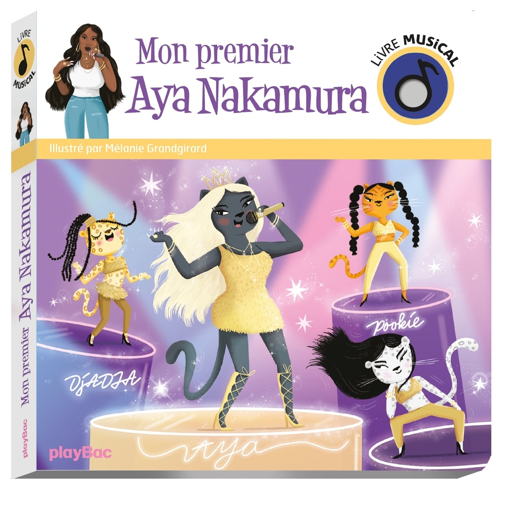 [9782809694321] Livre musical - Mon premier Aya Nakamura