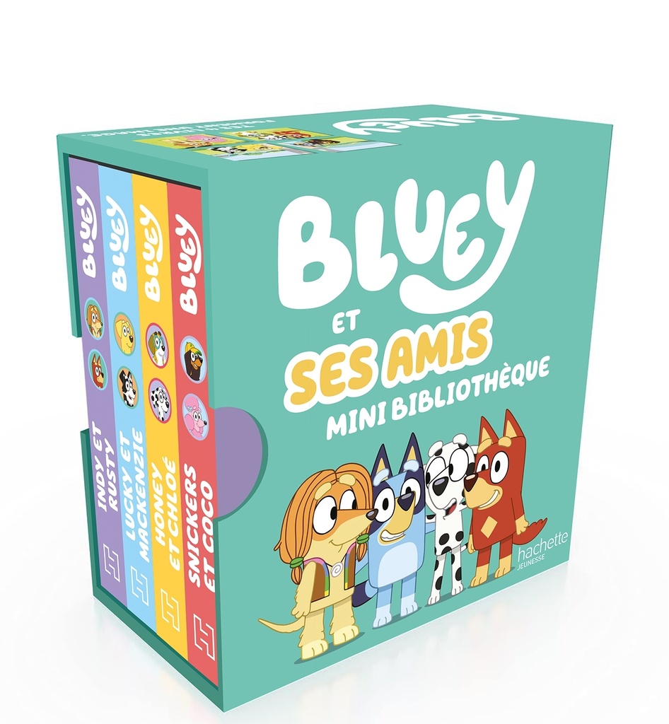 [9782017291992] Bluey - Mini bibliothèque - Bluey et ses amis