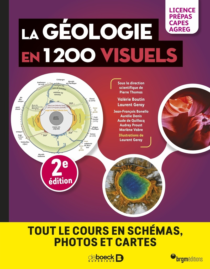 [9782807371712] La géologie en 1200 visuels - Licence Prépas Capes Agreg