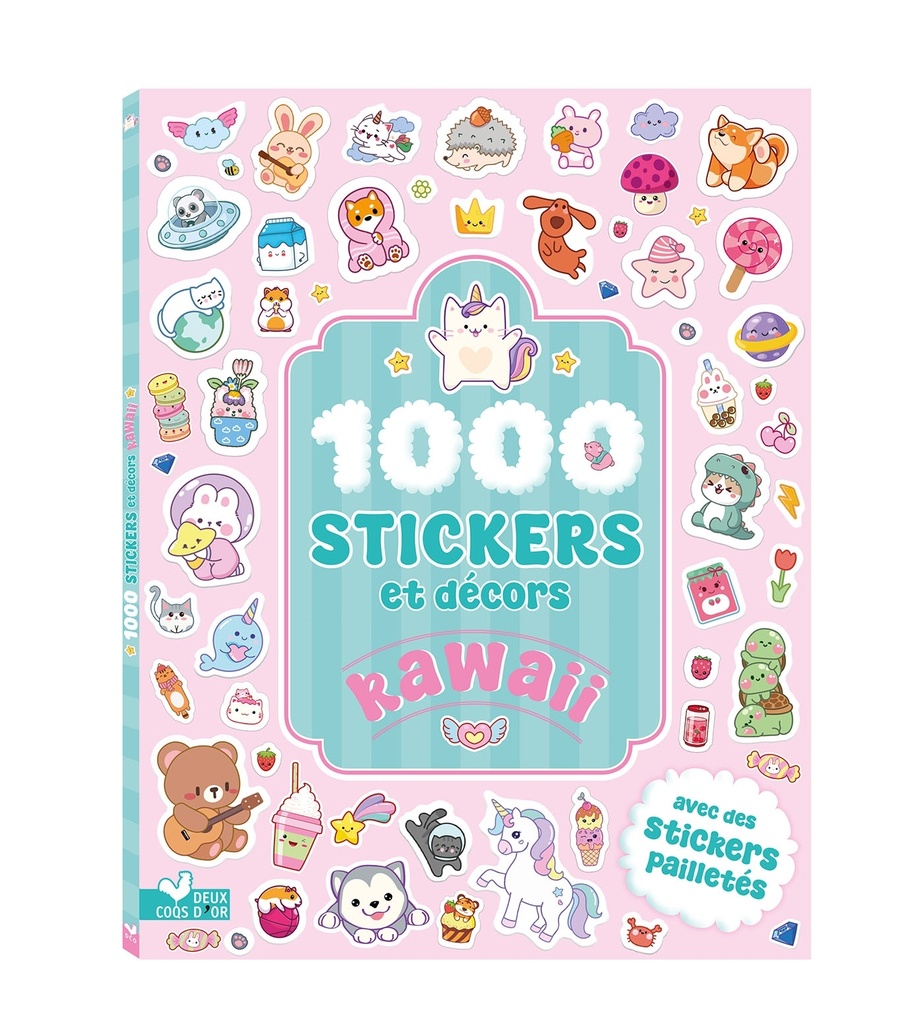 [9782017335641] 1000 stickers et décors kawaii