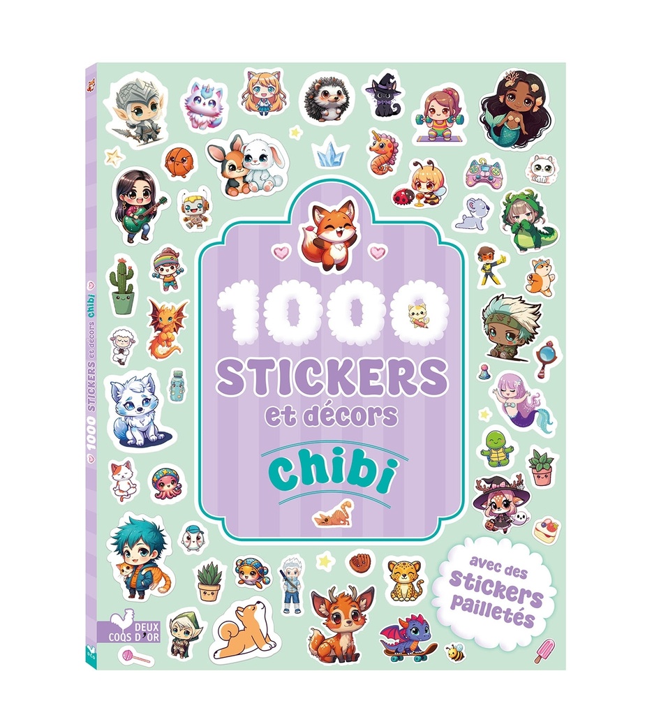 [9782017335658] 1000 stickers et décors chibi