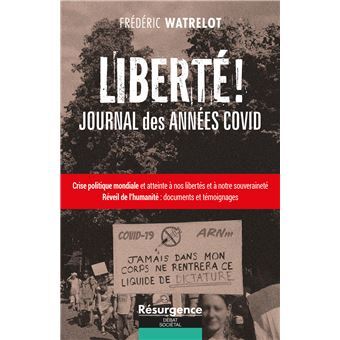 [9782874342561] LIBERTE JOURNAL DES ANNEES COVID