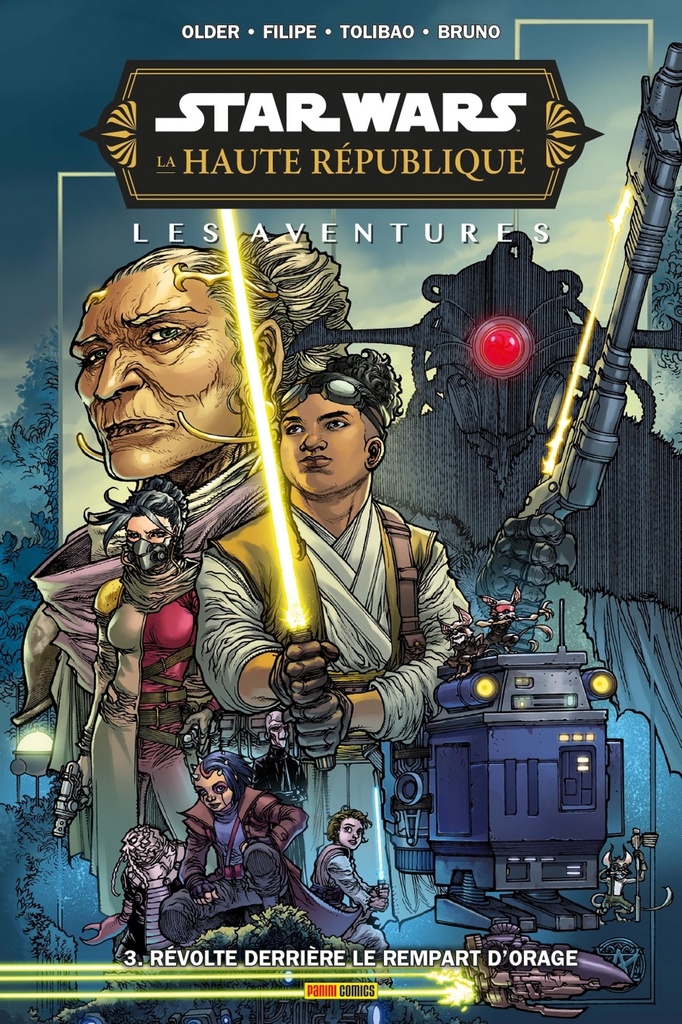 [9791039139380] Star Wars - La Haute République - Aventures - Phase III T03 : Révolte derrière le rempart d'orage