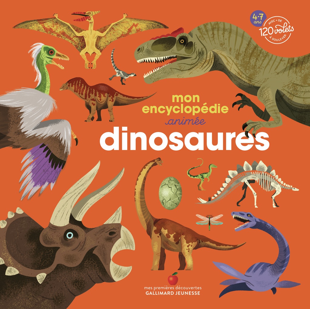[9782075220255] Mon encyclopédie animée - Dinosaures