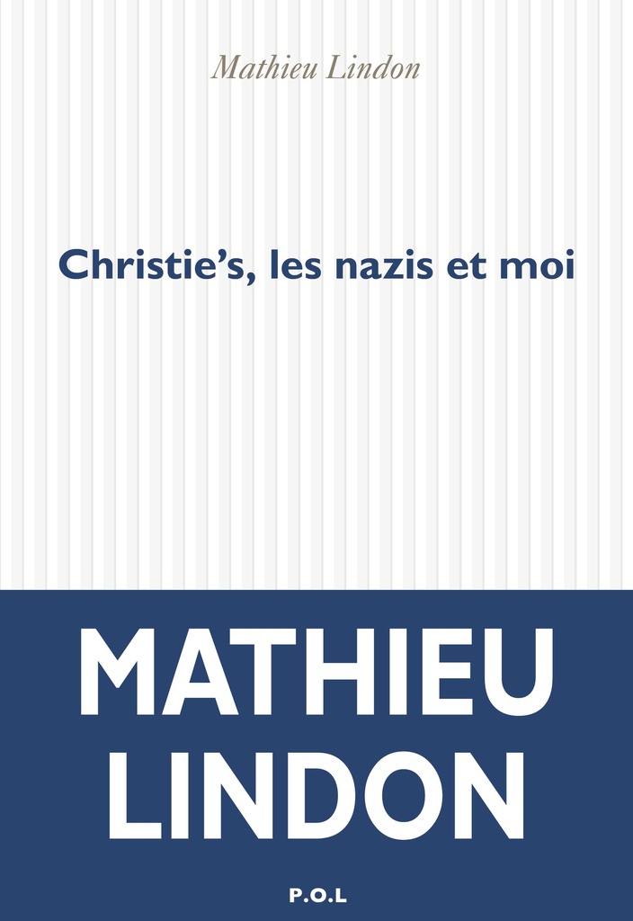 [9782818064870] Christie's, les nazis et moi