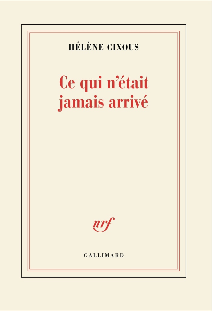 [9782073111708] Ce qui n'était jamais arrivé