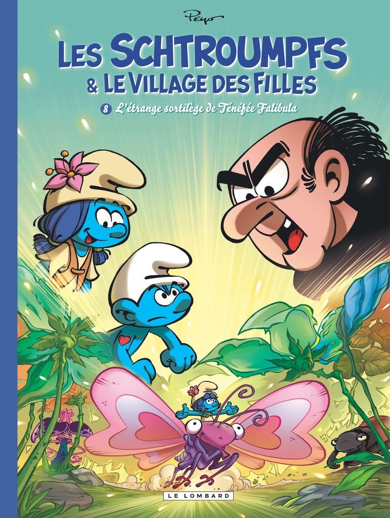 [9782808214964] Les Schtroumpfs et le village des filles - Tome 8 - L'étrange sortilège de Ténéfée Falibula