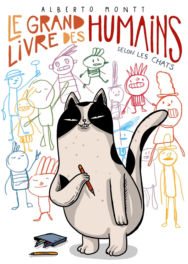 [9782369904236] Le grand livre des humains, selon les chats