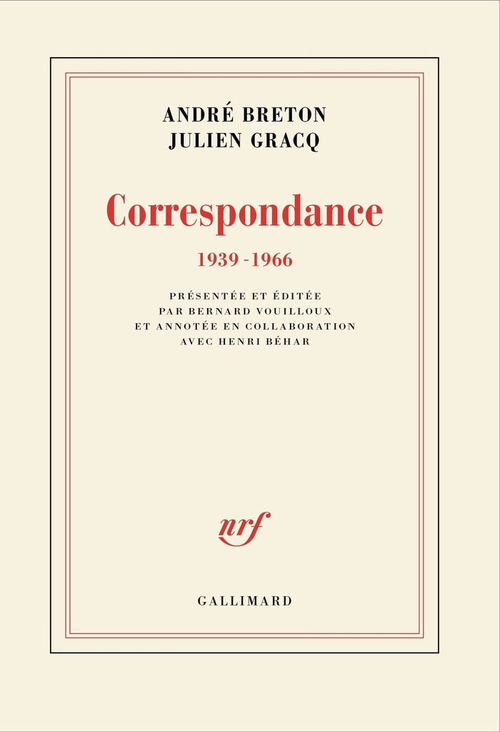 [9782072961229] Correspondance