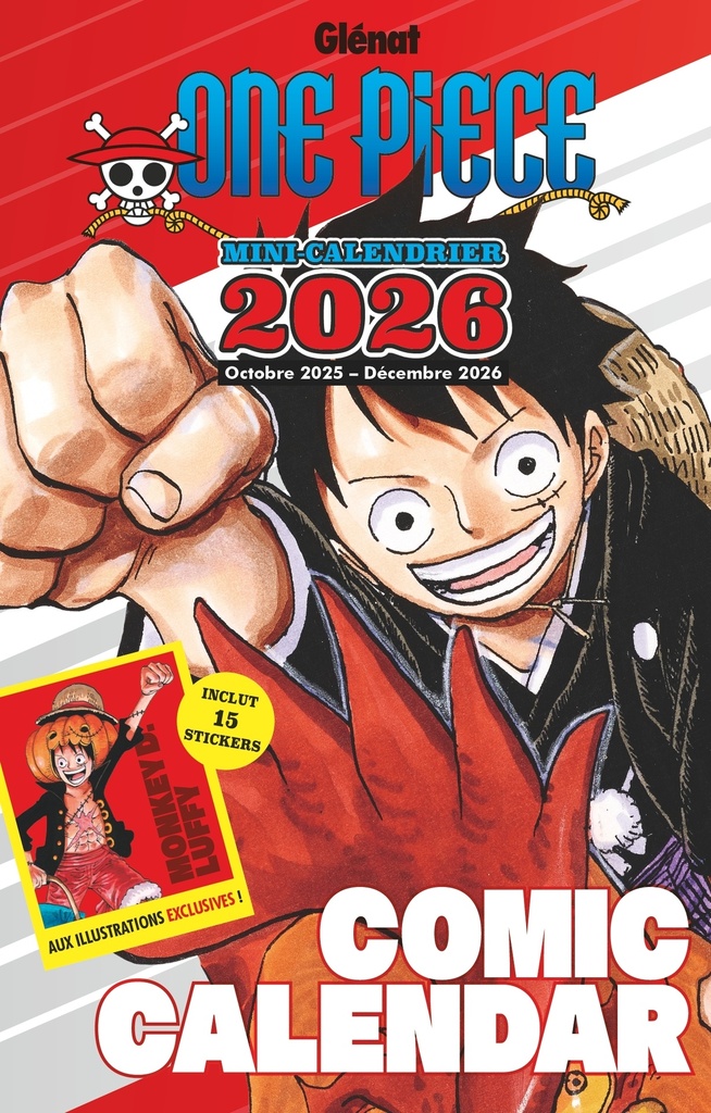 [9782344070444] One Piece - Mini-calendrier 2026