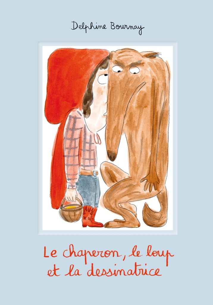 [9782211345613] Le chaperon, le loup et la dessinatrice