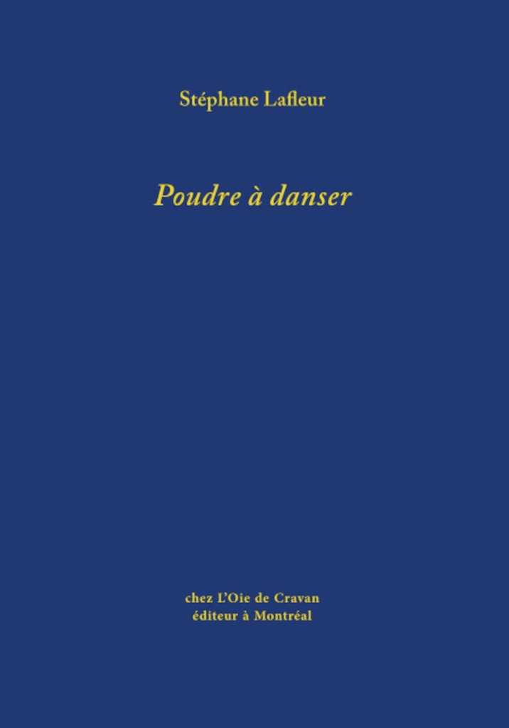 [9782924652695] Poudre à danser