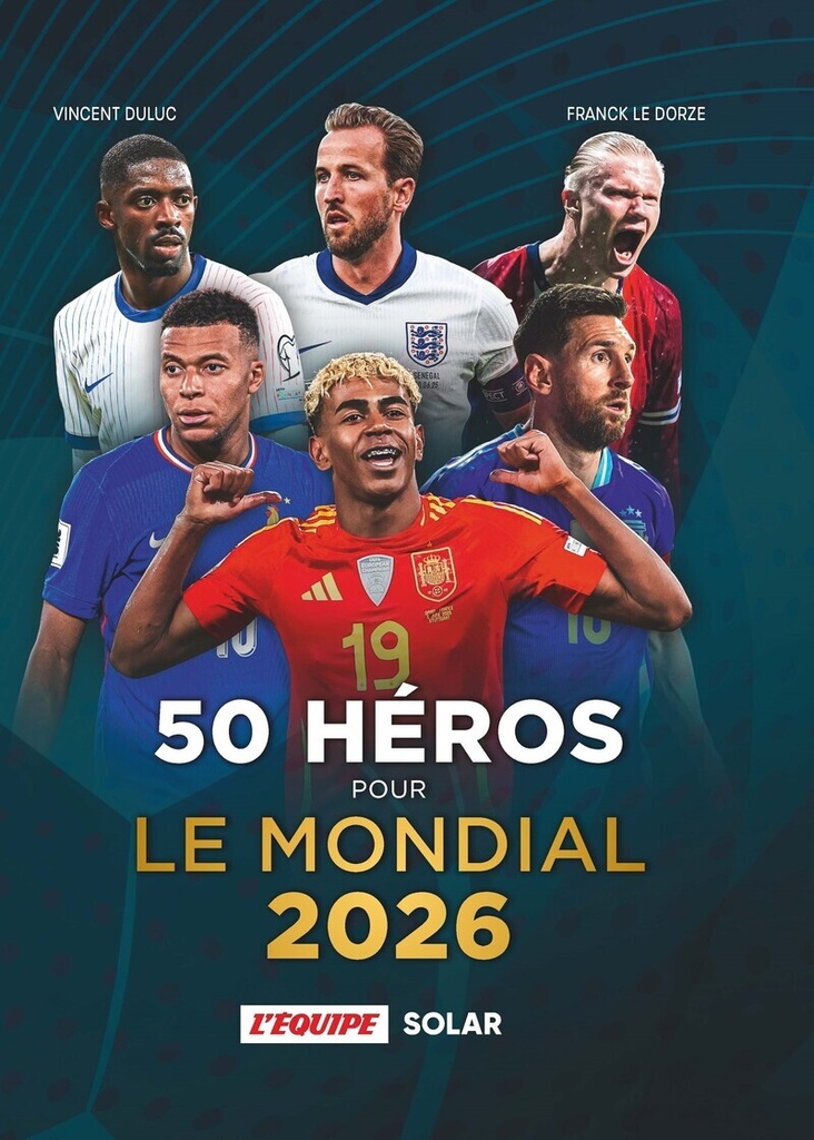 [9782263191954] 50 héros pour le Mondial 2026