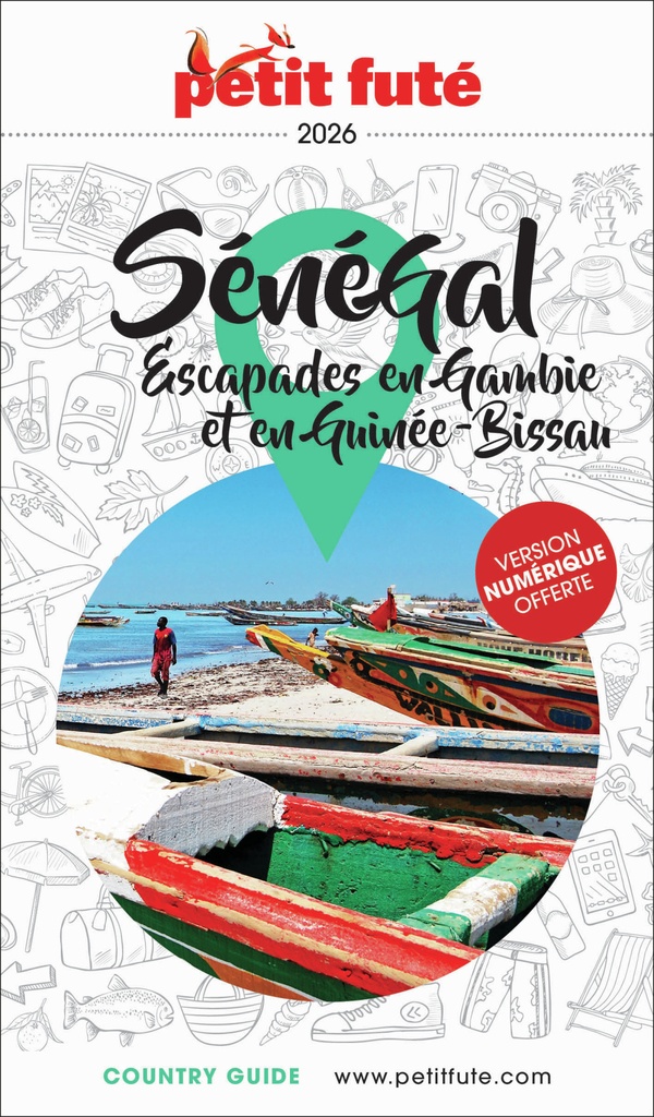 [9782305127170] Guide Sénégal 2026 Petit Futé: Gambie - Guinée Bissau