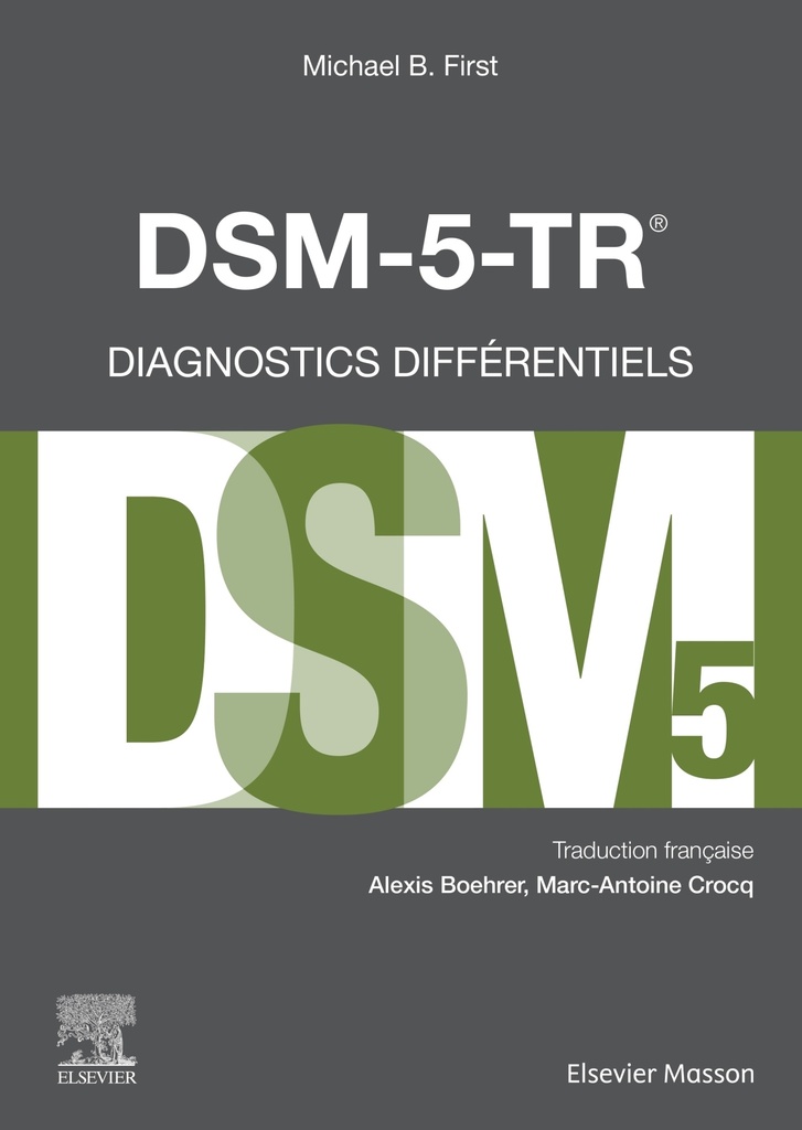 [9782294787584] DSM-5-TR - Diagnostics différentiels