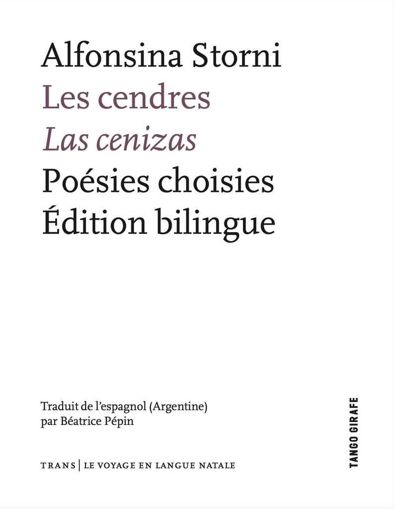 [9782493442017] Les cendres - poésies choisies