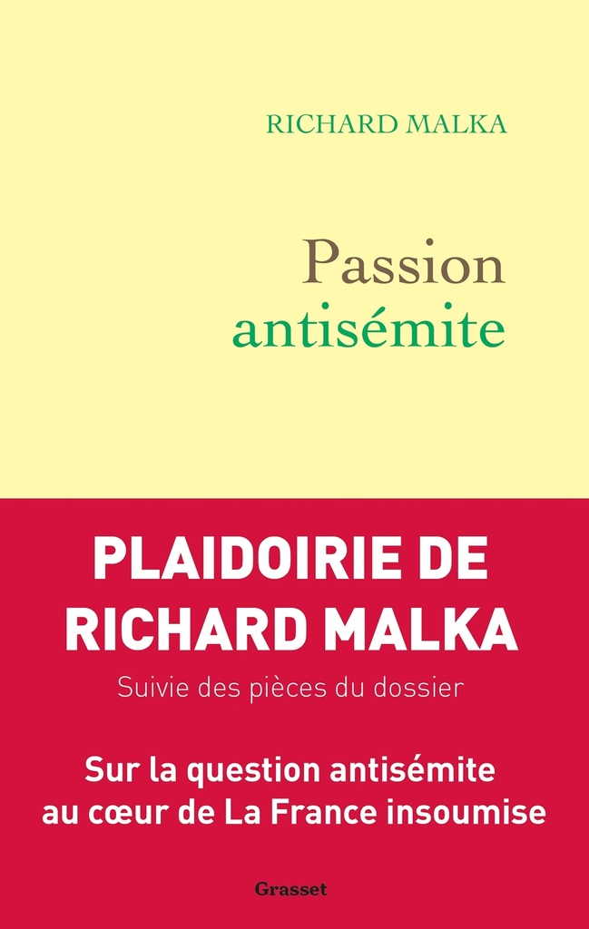 [9782246830832] Passion antisémite