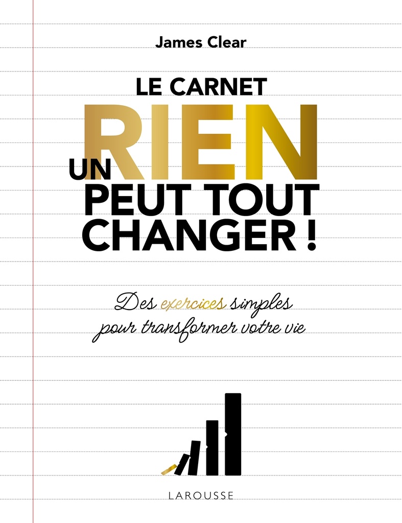 [9782036082663] Un rien peut tout changer - le carnet officiel