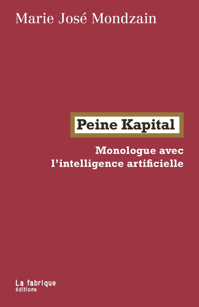 [9782358723176] Peine Kapital