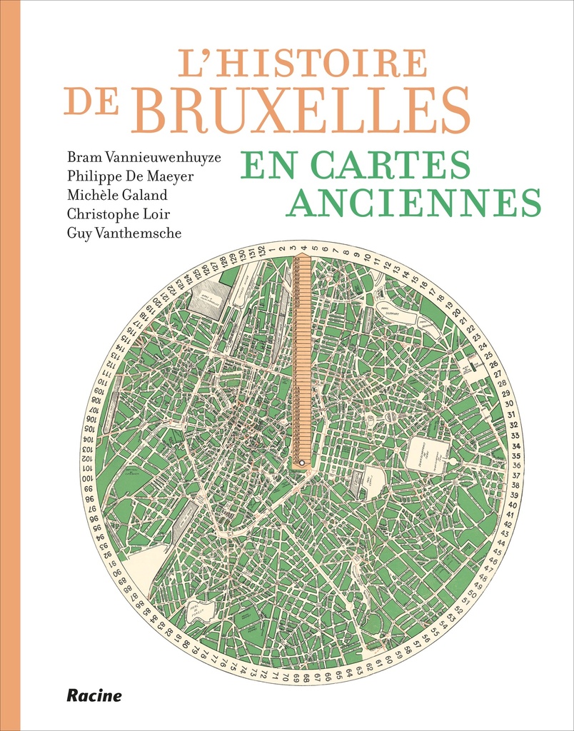 [9782390252894] L'histoire de Bruxelles en cartes anciennes