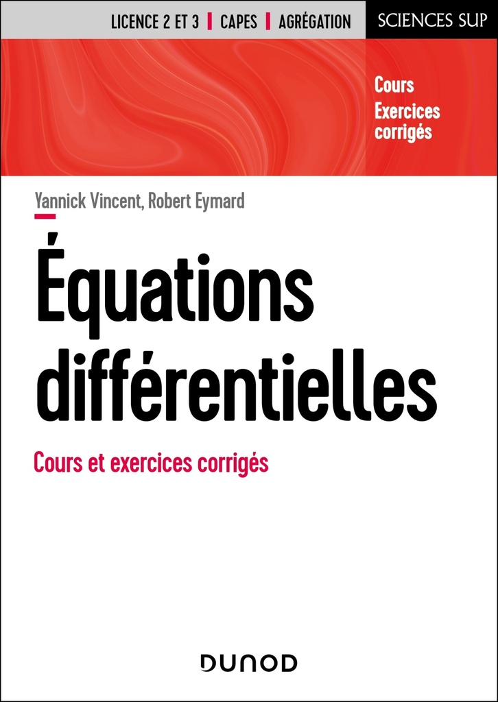 [9782100880829] Équations différentielles