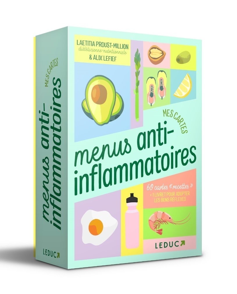 [9791028536459] Mes cartes menus anti-inflammatoires