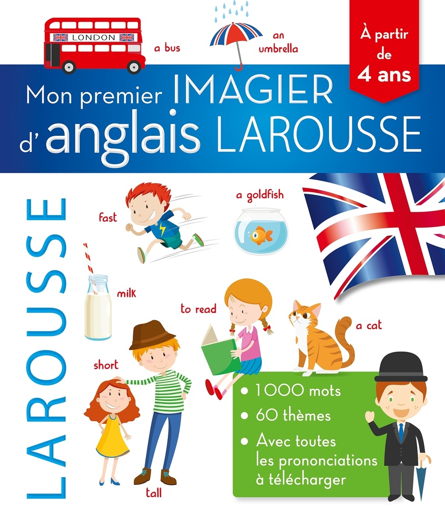 [9782036080782] Mon premier imagier d'anglais LAROUSSE