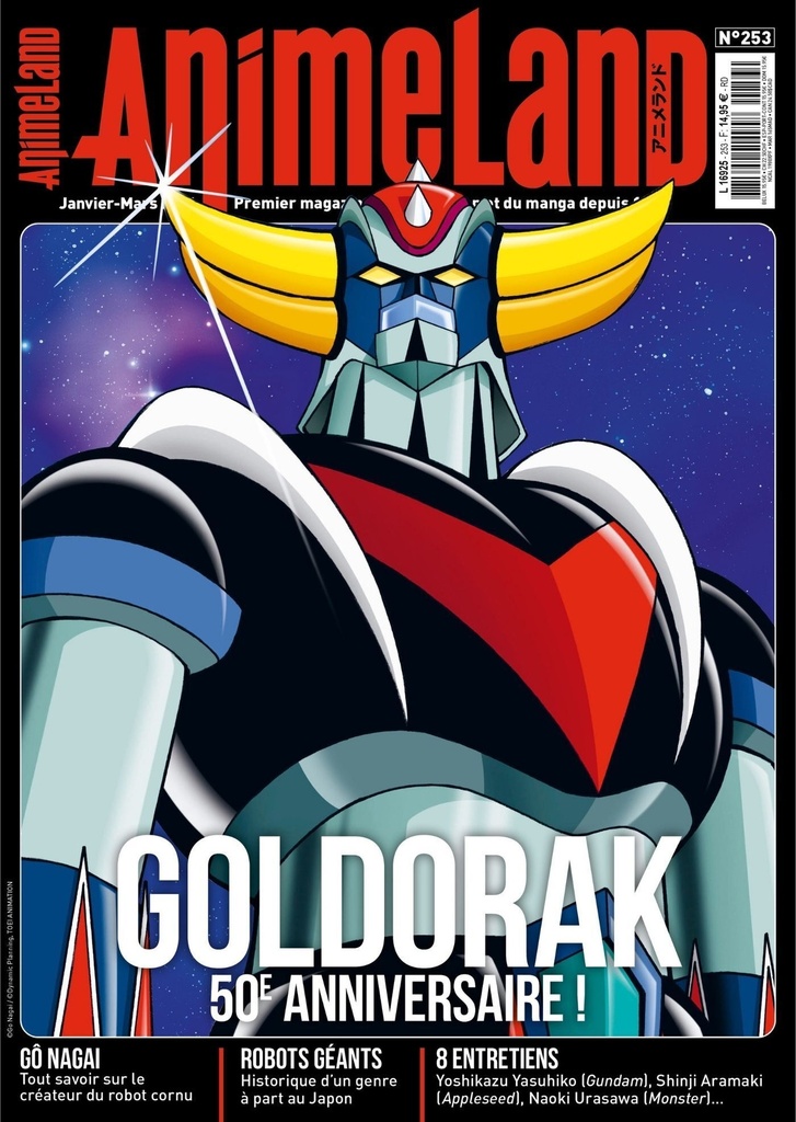 [9782376976011] AnimeLand 253 Goldorak