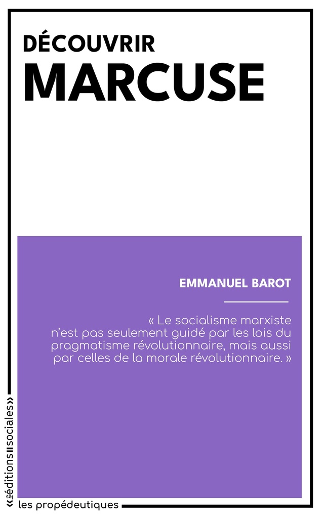 [9782353671250] Découvrir Marcuse