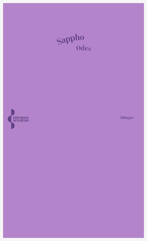 [9782232148965] Odes