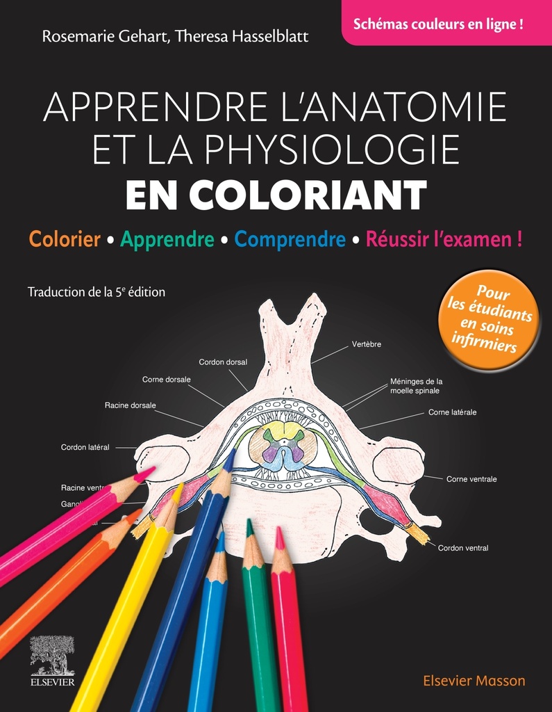 [9782294788079] Apprendre l'anatomie et la physiologie en coloriant