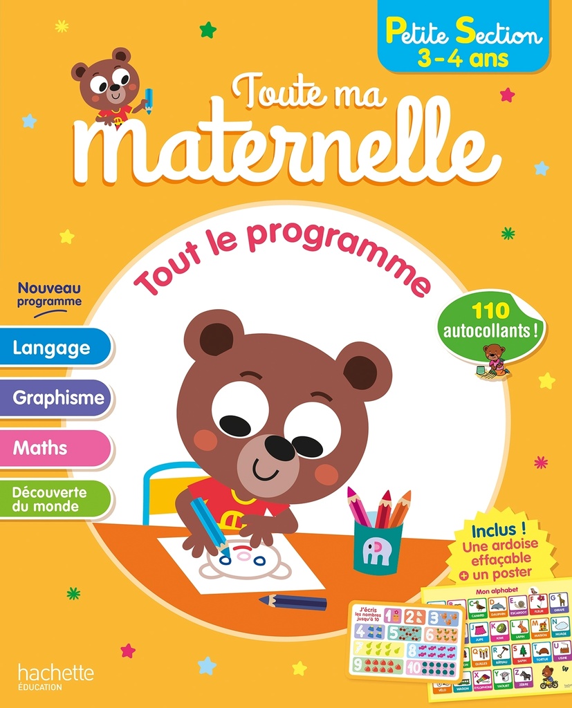 [9782017361008] Toute ma maternelle - Tout le programme - Petite Section 3 - 4 ans