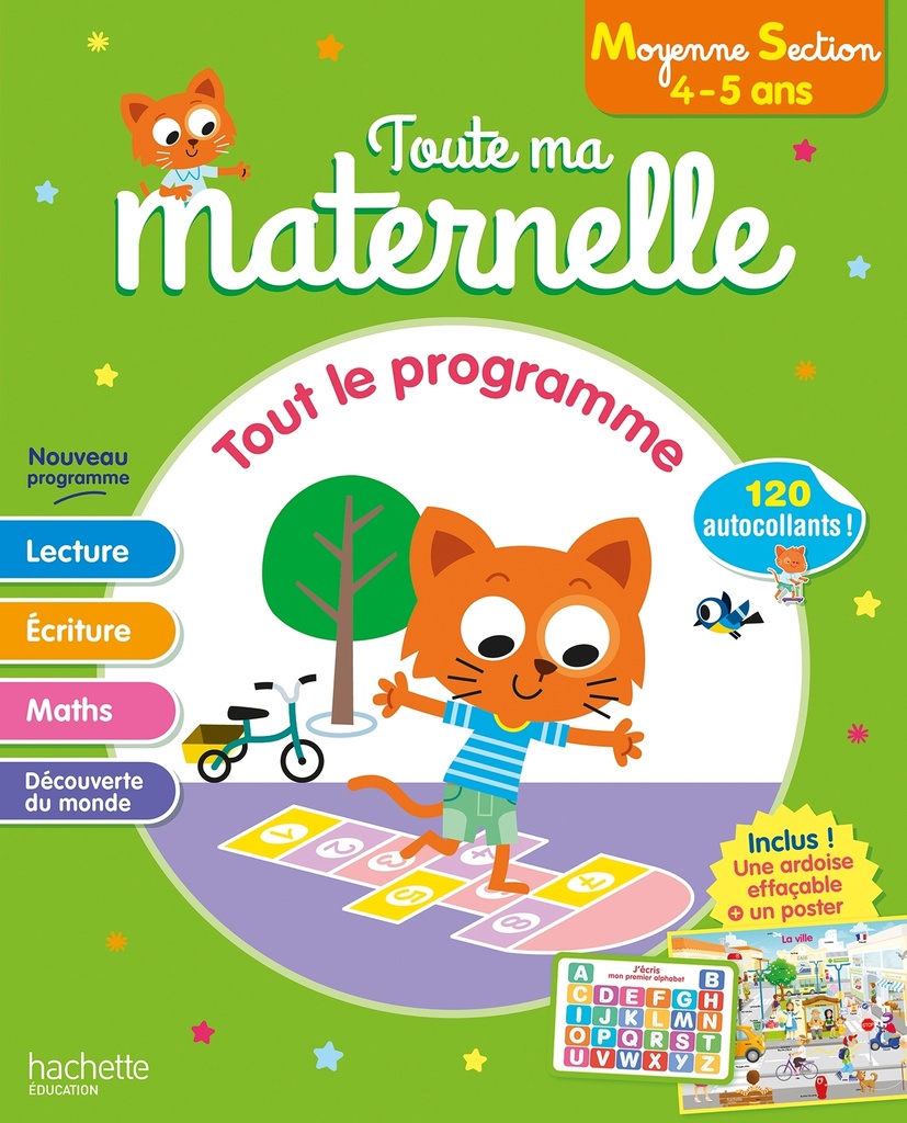 [9782017361015] Toute ma maternelle - tout le programme - Moyenne section - 4-5 ans