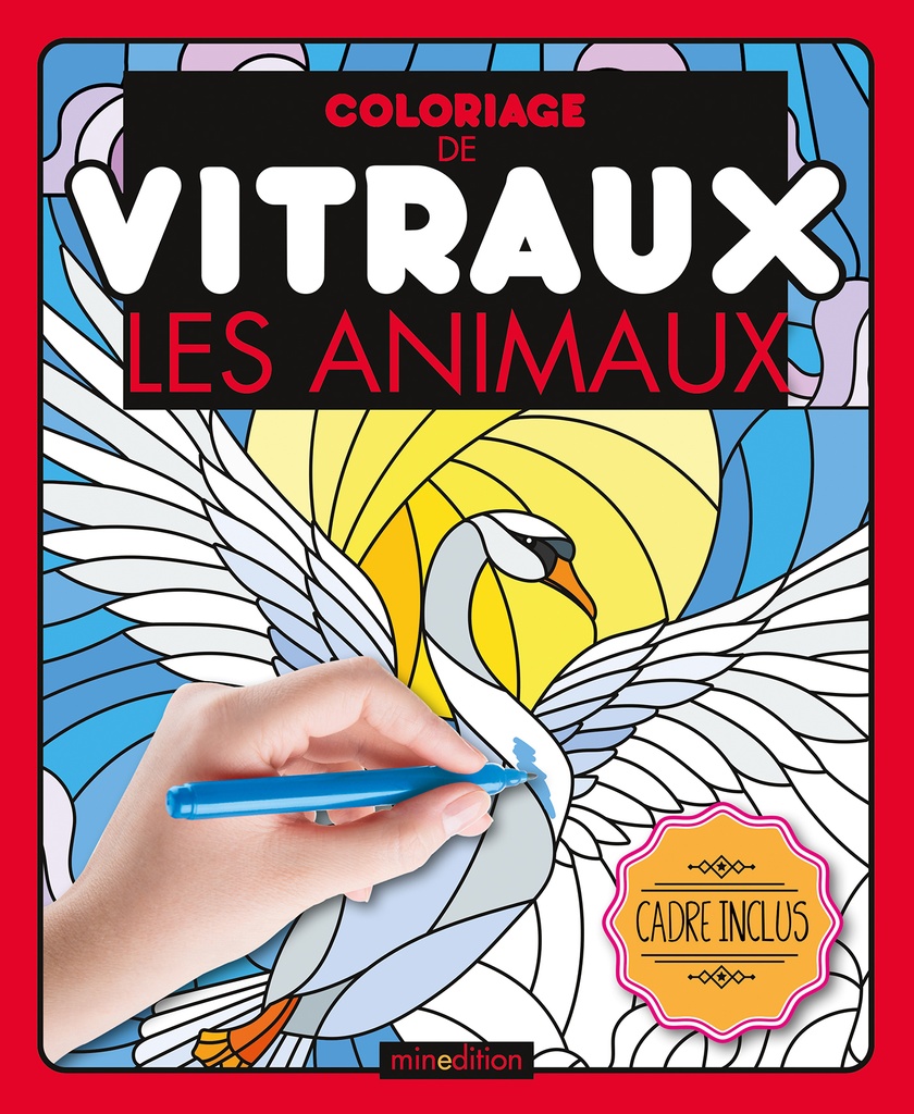[9782354137649] Coloriage de vitraux - Les animaux