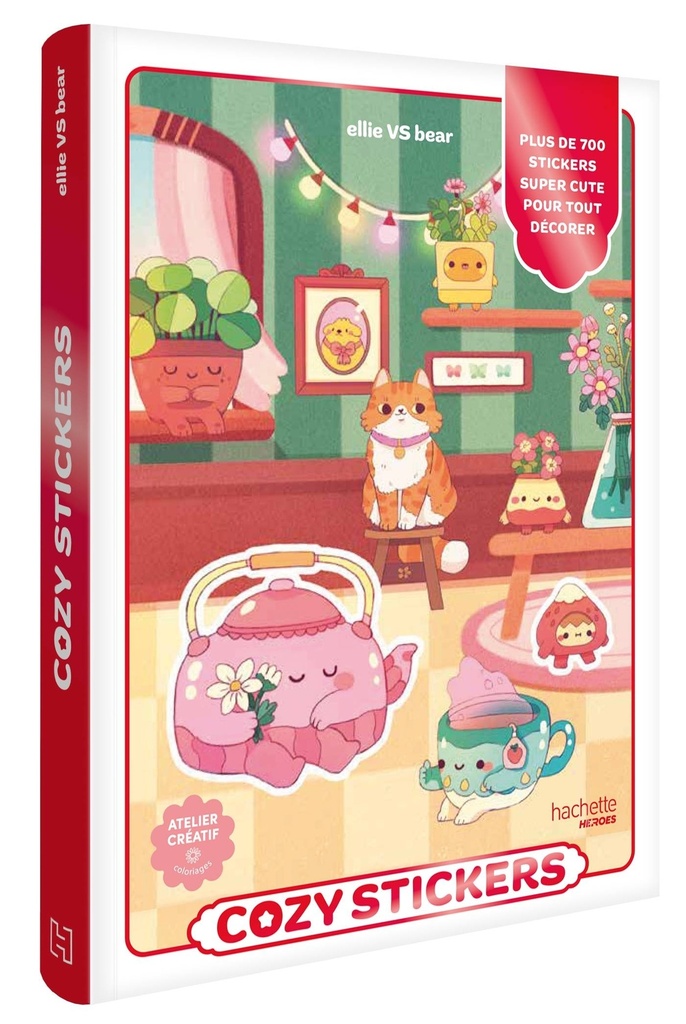 [9782017356042] Cozy Stickers - Plus de 700 stickers par ellievsbear !
