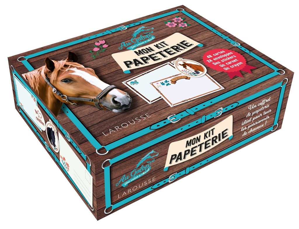 [9782036069480] Mon Kit Papeterie Au Galop Passion équitation