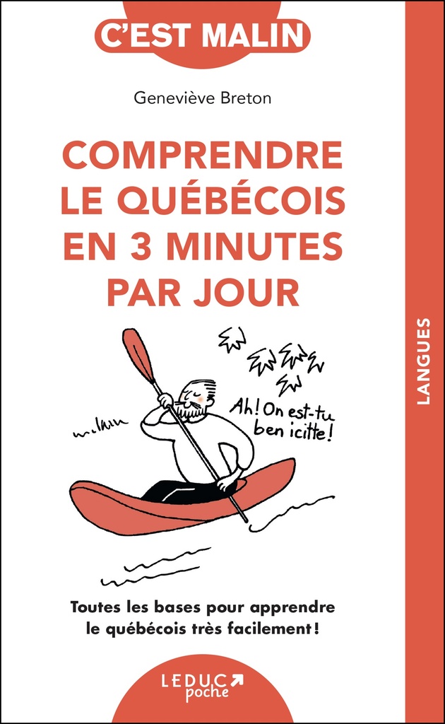 [9791028536695] Comprendre le québécois en 3 minutes par jour