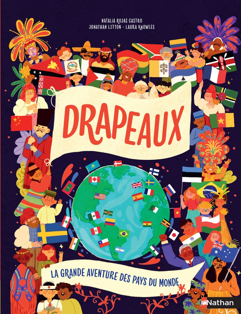 [9782095047344] Drapeaux - La grande aventure des pays du monde