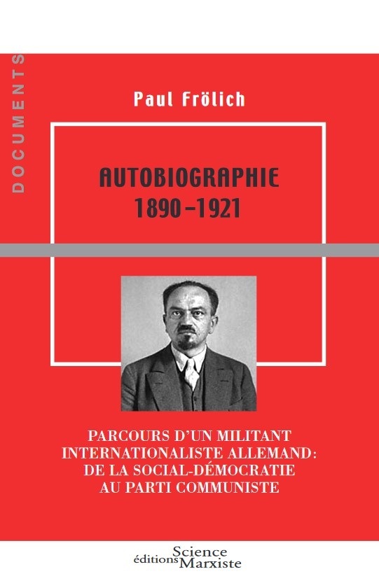 [9782912639493] Autobiographie 1890-1921
