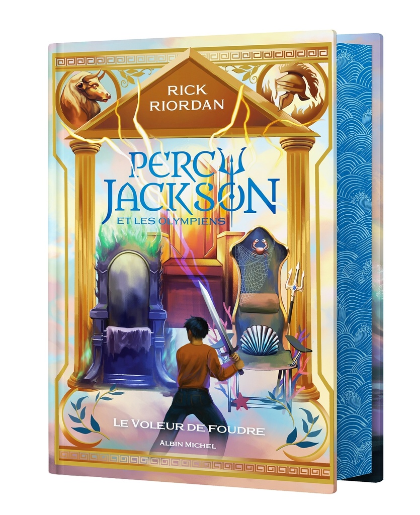 [9782226505910] Percy Jackson et les Olympiens T1 - Le Voleur de foudre (Edition 2025 - Collector)