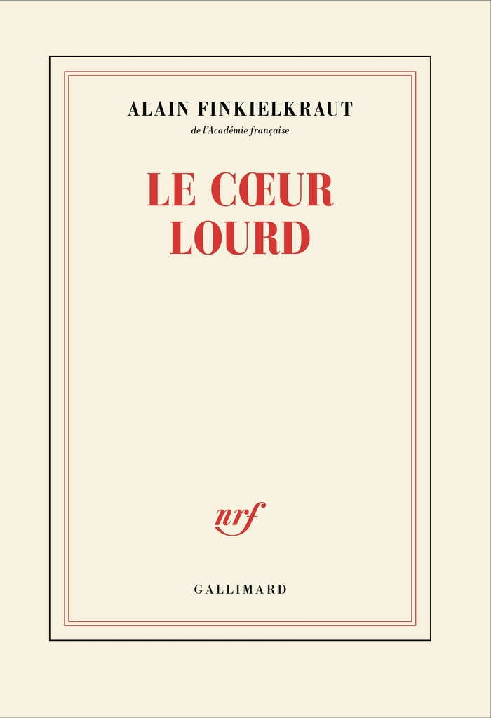 [9782073145413] Le coeur lourd