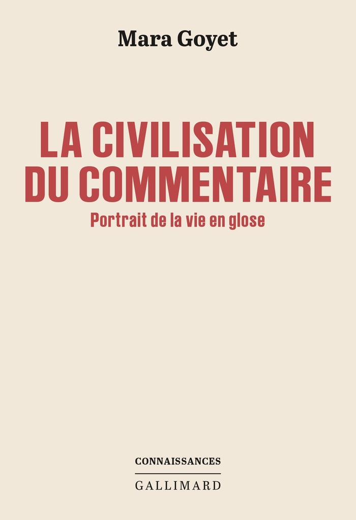 [9782073060945] La civilisation du commentaire