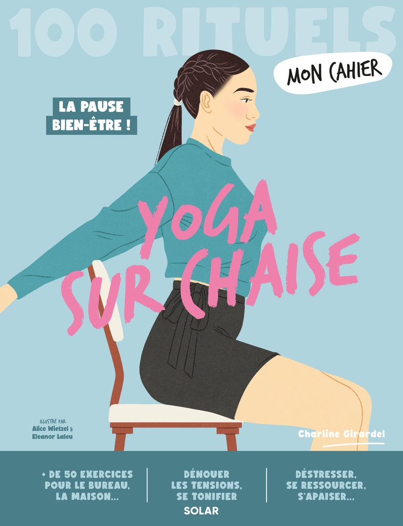 [9782263193637] Mon cahier 100 rituels Yoga sur chaise