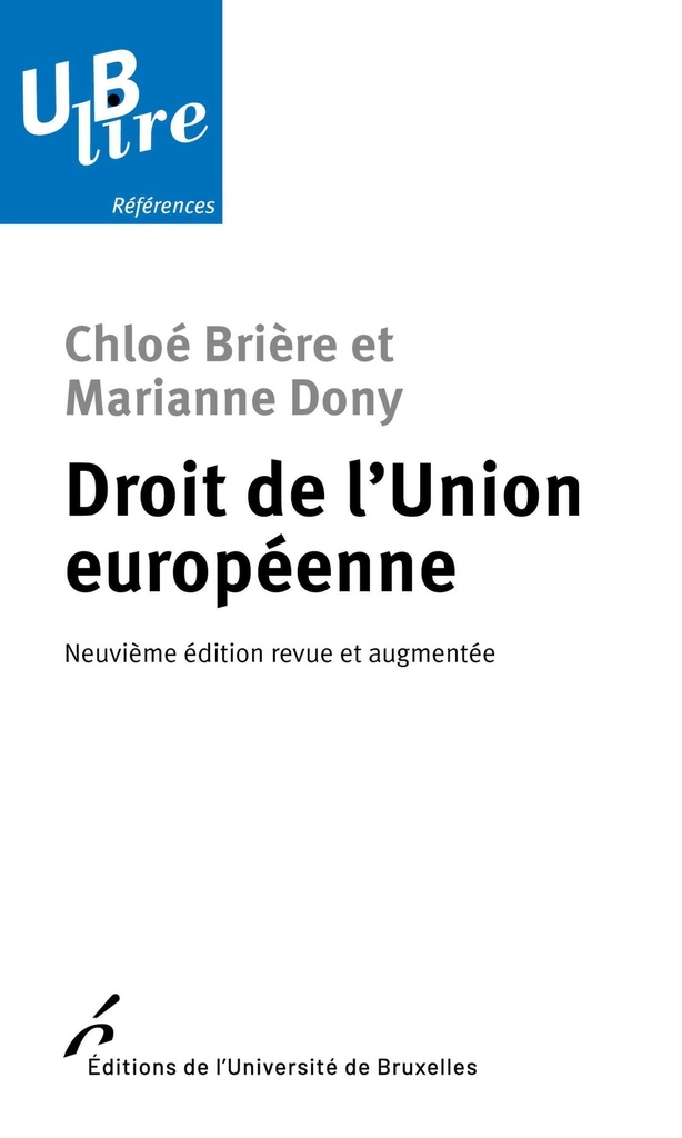 [9782800419435] Droit de l'Union européenne