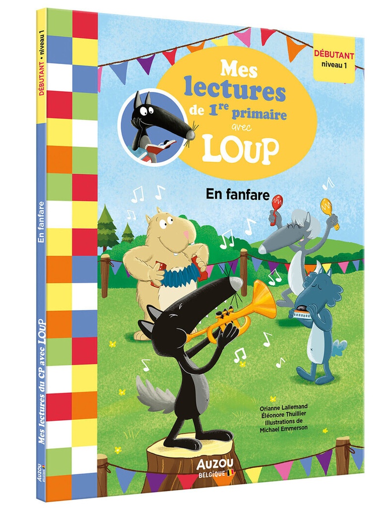 [9791039507646] Mes lectures de 1re primaire avec Loup - en fanfare