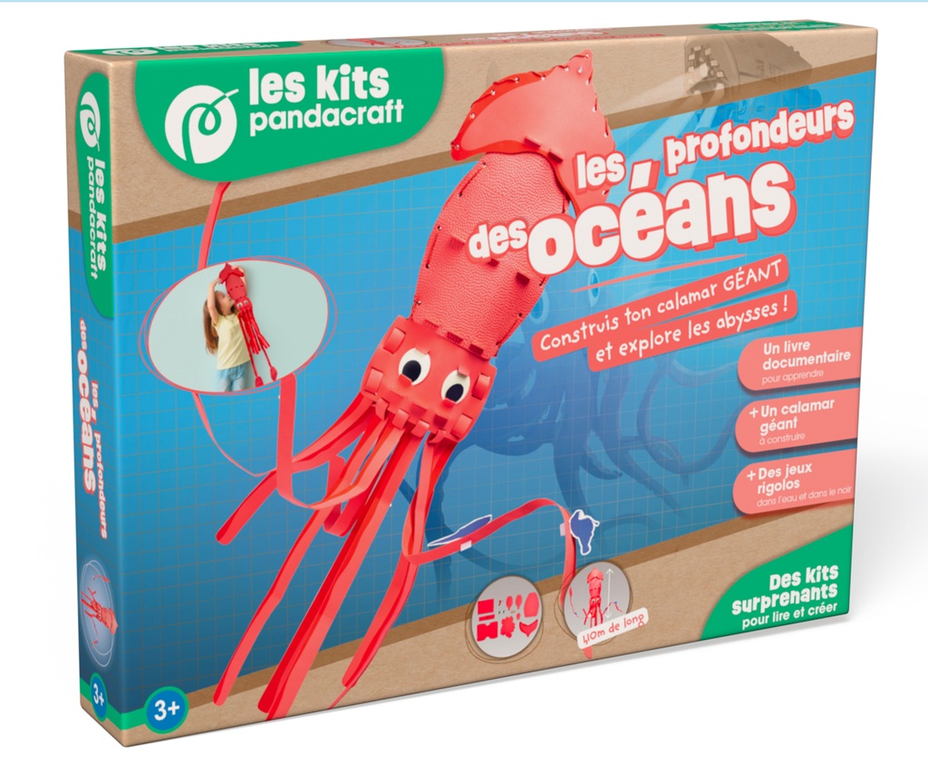 [9782492898600] Les profondeurs des océans - Kit Pandacraft dès 3 ans