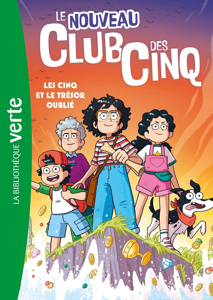 [9782017346296] Le Nouveau Club des Cinq Hors-série XXL - Les Cinq et le trésor oublié