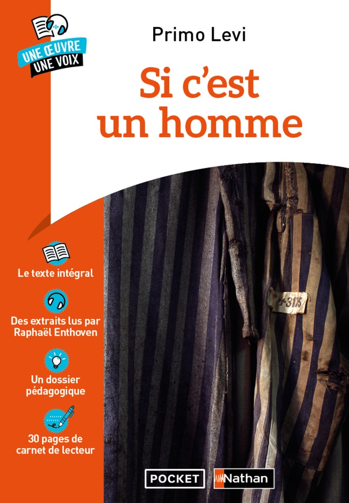 [9782266351416] Si c'est un homme - Une oeuvre une voix