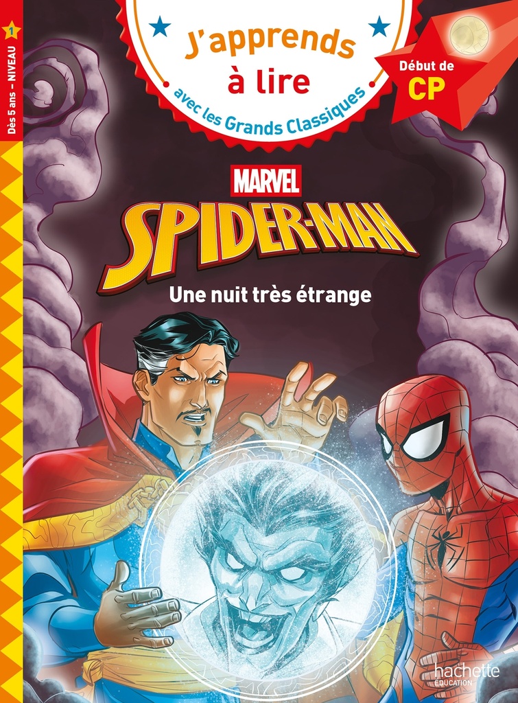 [9782017328995] Disney - Marvel - Spider-Man - Une nuit très étrange, CP Niveau 1
