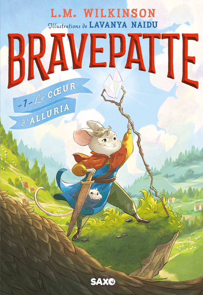 [9782385701529] Bravepatte - Tome 01 Le Coeur d'Alluria (broché)